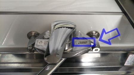 食洗機の分岐水栓は自分で取り付け可能！（TOTO壁出しシングルレバー 
